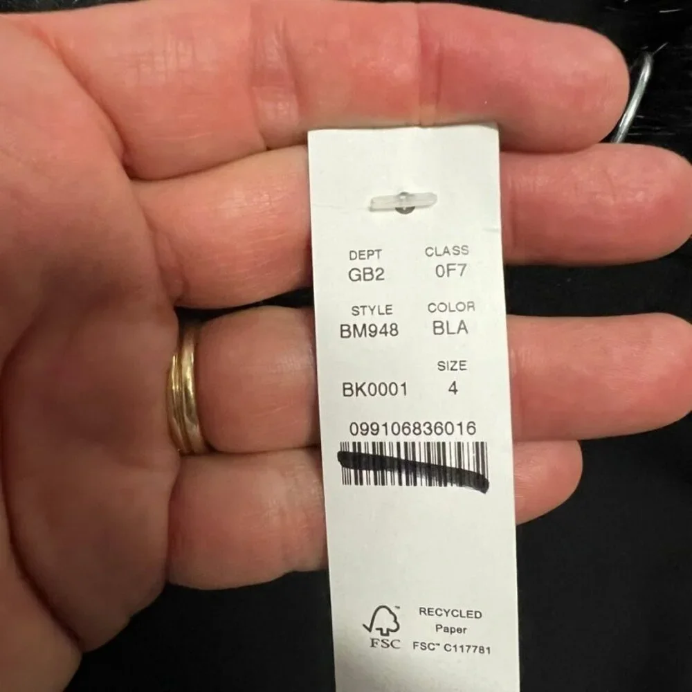 J.Crew Womens $385 Chateau Parka Italian Wool Black Size 4 BM948 Winter Coat - Picture 10 of 12